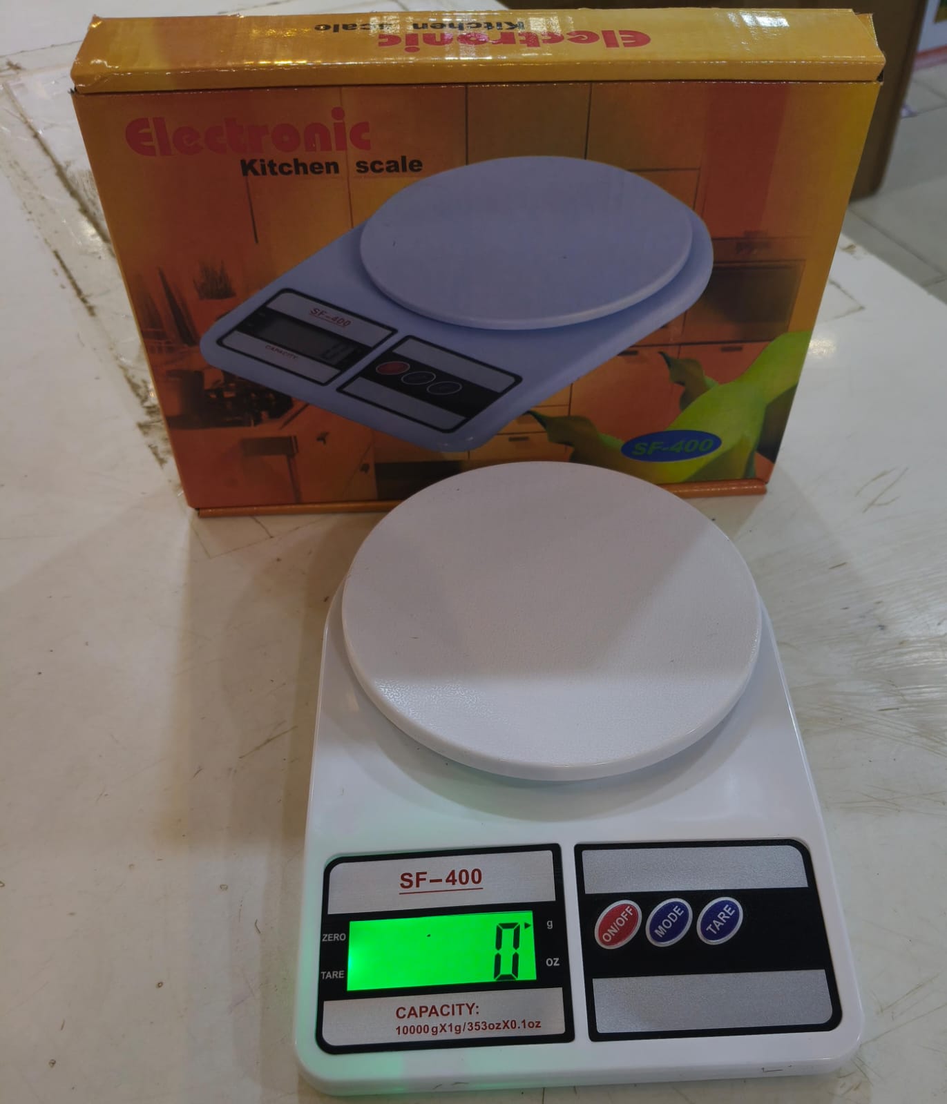 Digital Kitchen Scale 0.1g to 10kg – High Precision Food Weighing Scale with LED Display