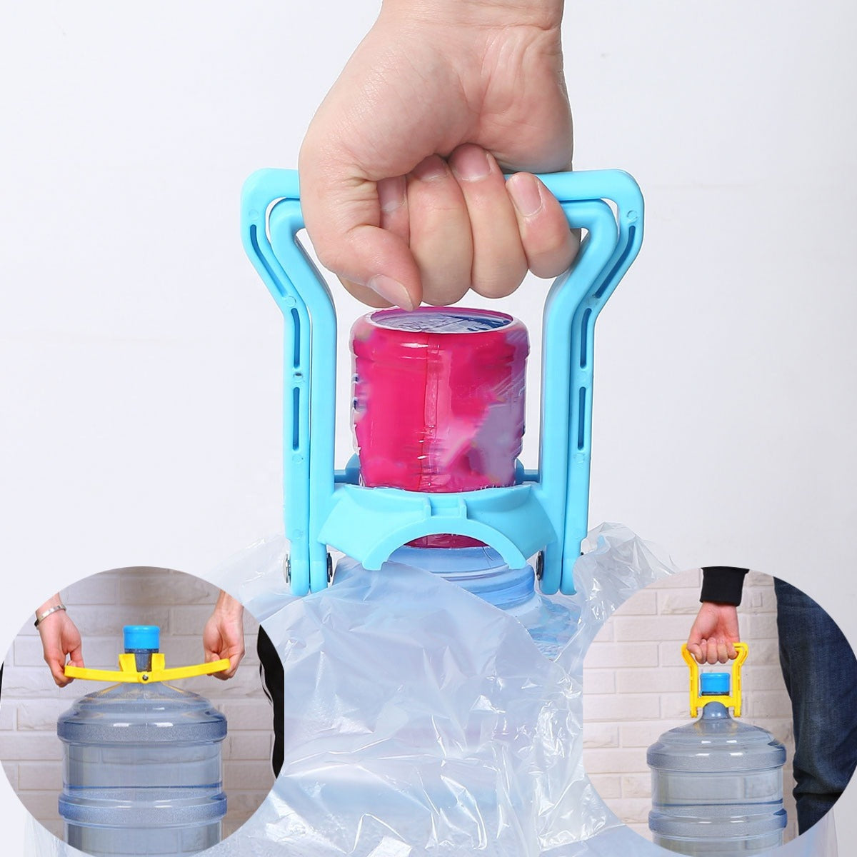 19 Liter Water Bottle Handle Lifter – Heavy Duty Water Can Carry Handle for Easy Lifting