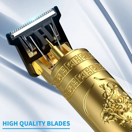 T9 Professional Hair Trimmer – Cordless Electric Beard & Hair Clipper