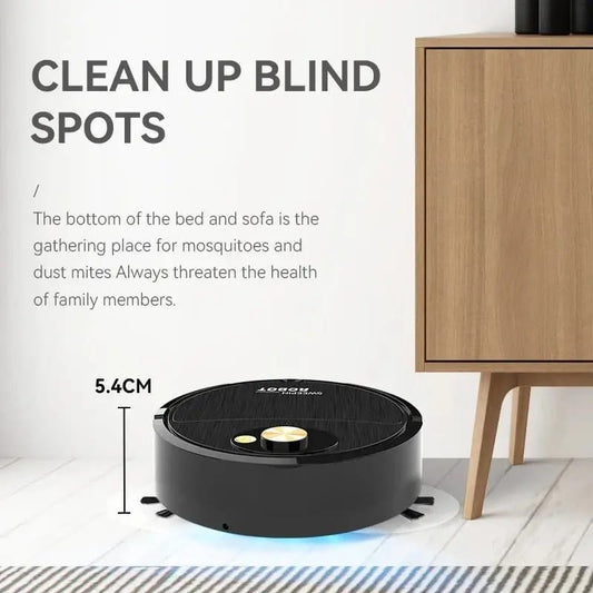 Robot Sweeping & Auto Cleaning Mop – Rechargeable 2-in-1 Floor Sweeper & Wet Mop