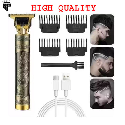 T9 Professional Hair Trimmer – Cordless Electric Beard & Hair Clipper