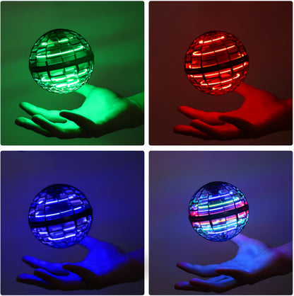 Flying Ball Boomerang FlyOrb – LED Magic Hover Spinner Drone Toy for Kids & Adults