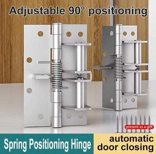 Self Closing Door Hinge | Automatic Spring Loaded Door Hinge | Heavy Duty Stainless Steel Door Hinge