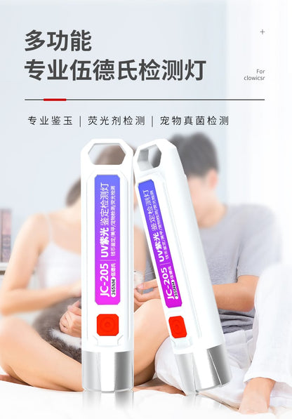 Handheld LED Money Detector K-206 – UV Currency Detector Torch for Counterfeit & Fake Banknote Checking