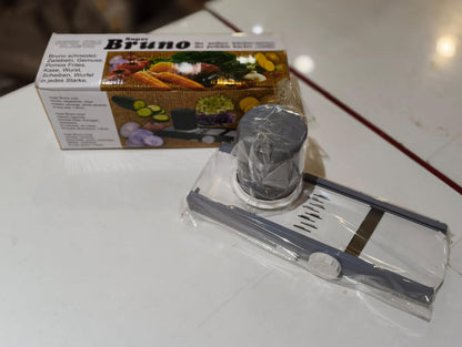 Bruno Vegetable Cutter & Slicer – Multi-Function Kitchen Chopper for Fast Food Preparation