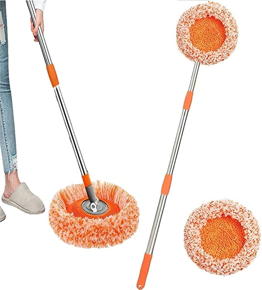Sunflower Mop – Super Absorbent Microfiber Floor Cleaning Mop with Extendable Handle