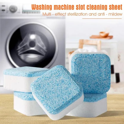 Washing Machine Cleaning Tablets (Pack of 12) – Deep Clean Descaler for Front & Top Load Washers