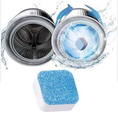 Washing Machine Cleaning Tablets (Pack of 12) – Deep Clean Descaler for Front & Top Load Washers