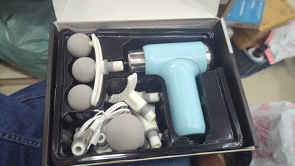 3 Ball Massage Gun BLD-100 – Portable Deep Tissue Electric Muscle Massager