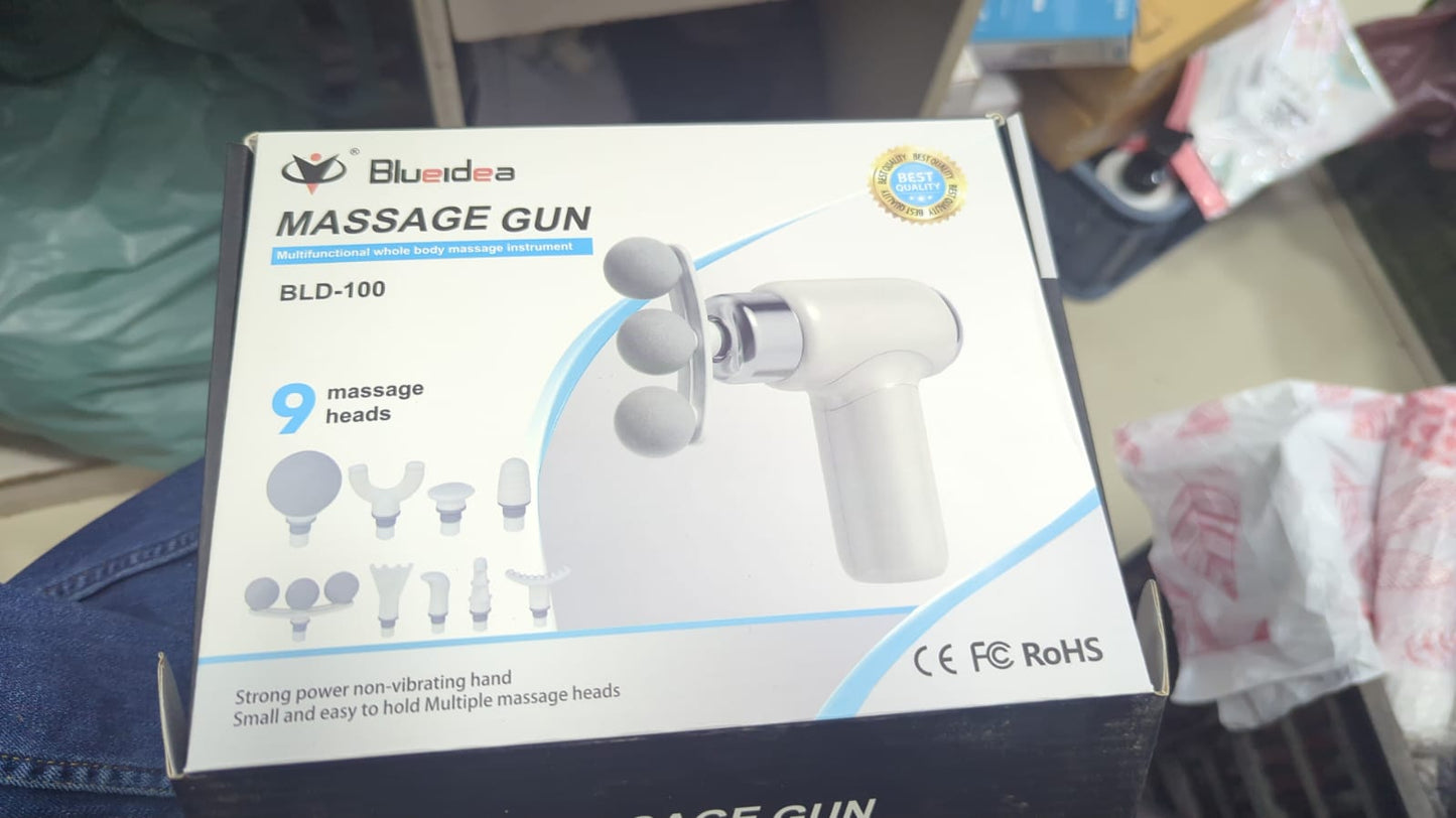 3 Ball Massage Gun BLD-100 – Portable Deep Tissue Electric Muscle Massager