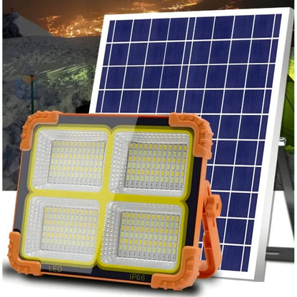 Rechargeable Outdoor Security Light – X8 1000W Solar LED Street Light