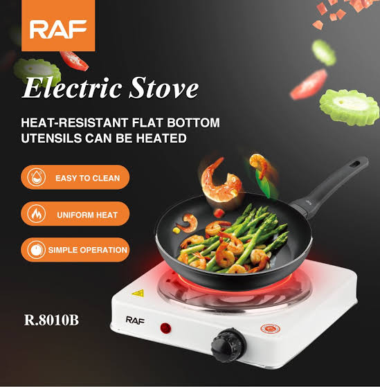 RAF Electric Stove – Portable Single Burner Hot Plate for Cooking