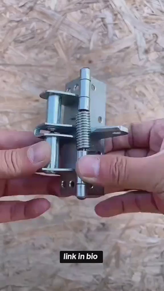 Self Closing Door Hinge | Automatic Spring Loaded Door Hinge | Heavy Duty Stainless Steel Door Hinge