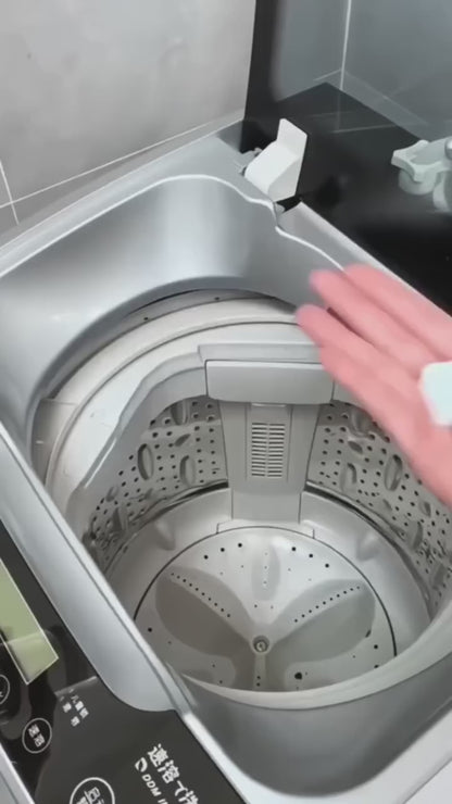 Washing Machine Cleaning Tablets (Pack of 12) – Deep Clean Descaler for Front & Top Load Washers